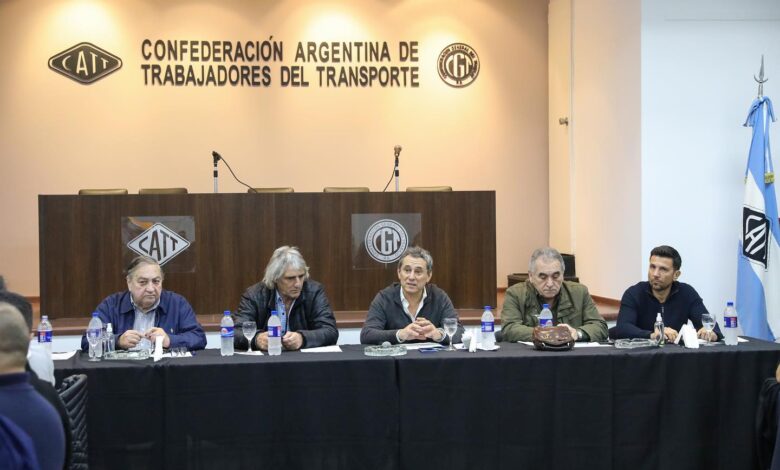 Consejo Directivo de la Confederación Argentina de Trabajadores del Transporte (CATT)