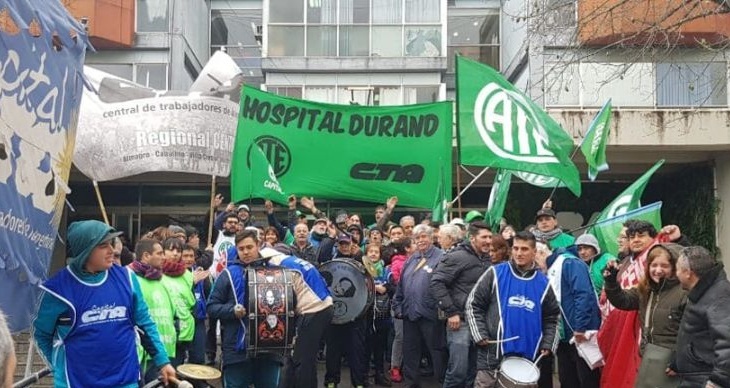 HÉCTOR ORTIZ –: “El lunes 26 en la puerta del hospital Durand vamos a ...